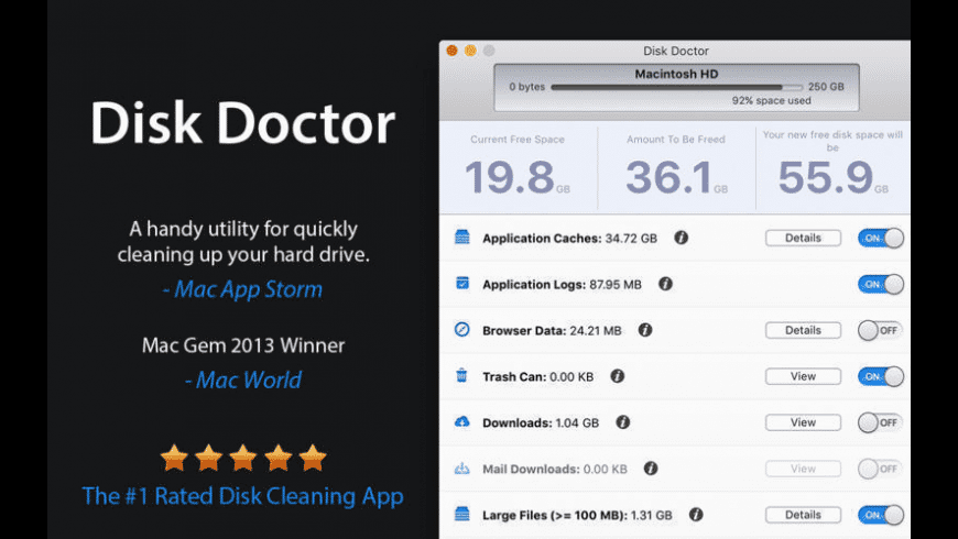 Disk Doctor para MacOS