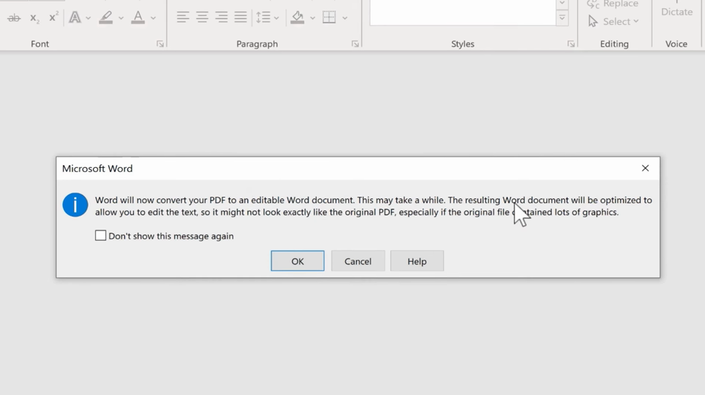 converter pdf em palavra