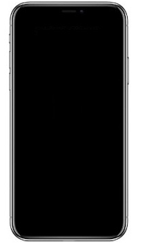 tela preta no iPhone