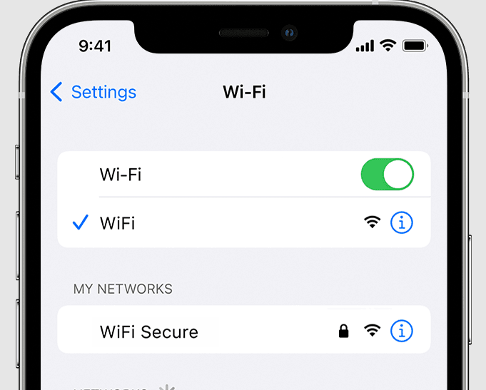 O iPhone se conecta ao Wifi