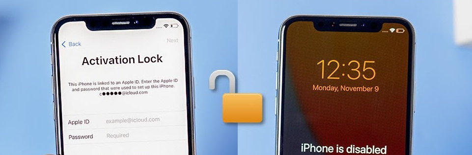 O iphone X está bloqueado