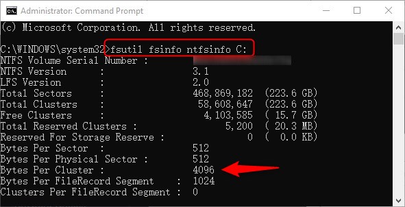 Verifique se sua unidade está alinhada em 4K