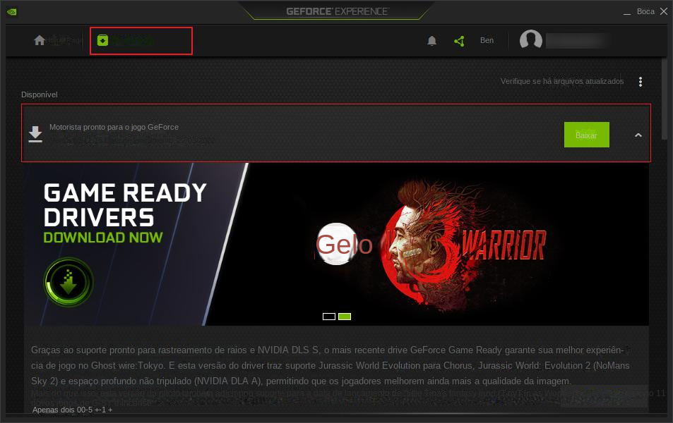 Software GeForce Experience