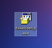 Instale o programa dxwebsetup.exe