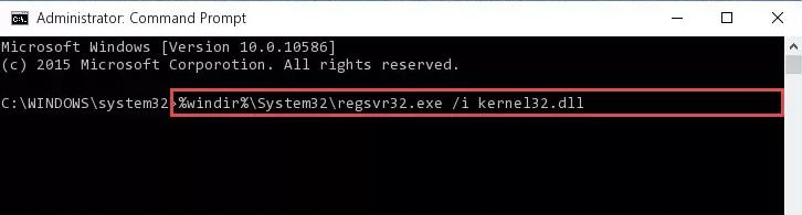 Registrar Kernel32 dll