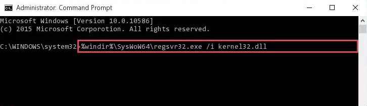 Registro do sistema de 64 bits kernel32 dll