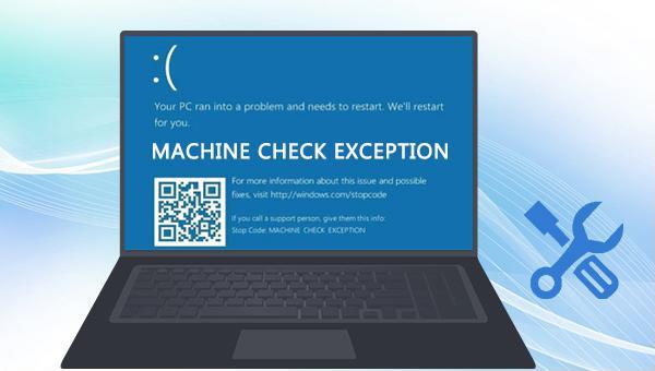 exceção de verificação de máquina de código de parada