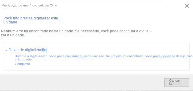 driver de digitalização