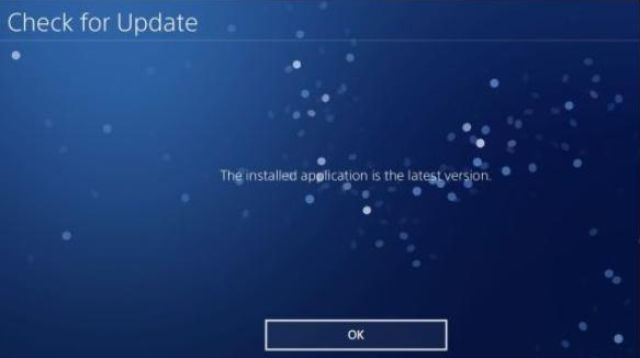 Os aplicativos instalados no PS4 estão atualizados