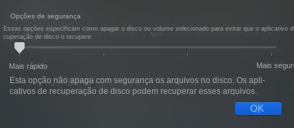 A opção de segurança mais rápida