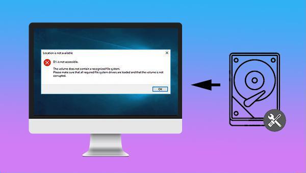 Não consigo acessar o disco rígido externo