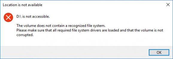 Disco rígido inacessível