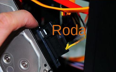 Cabo de dados da unidade de disco rígido e cabo de alimentação