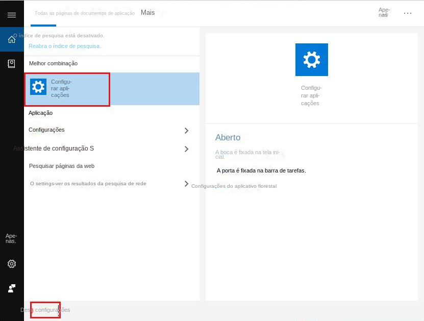 Abra o aplicativo Configurações