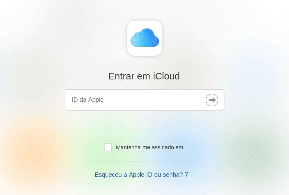 login iCloud