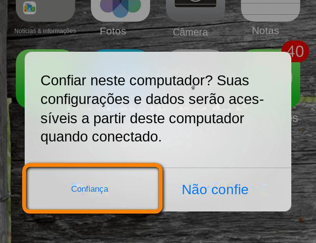 confiar neste computador