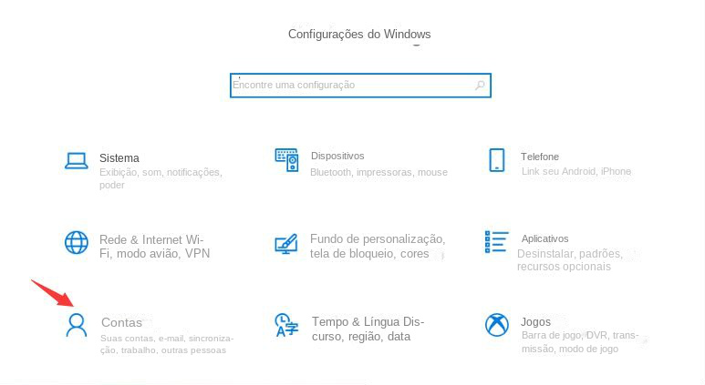 Contas do Windows 10