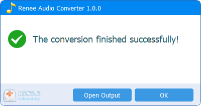 converter formatos com sucesso no renee audio converter flac vs ape
