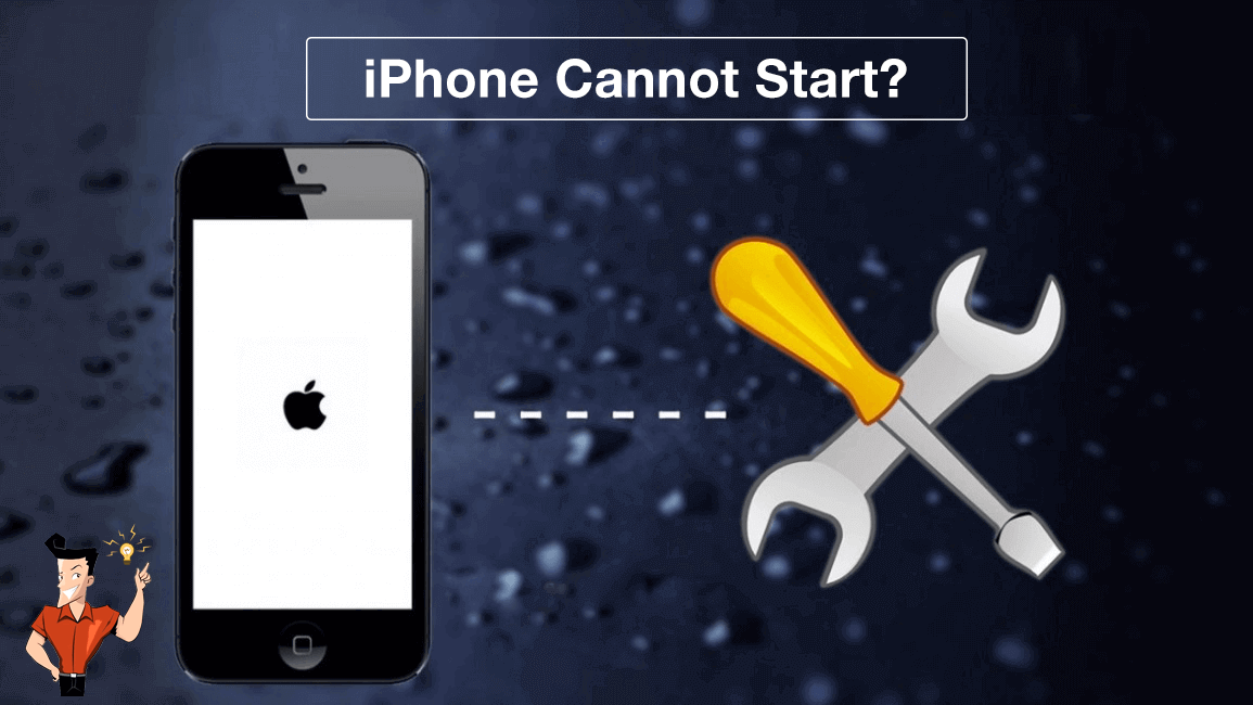 como fazer para que o iphone não inicie