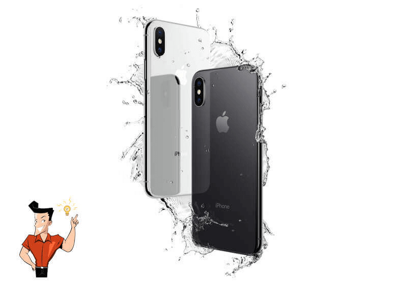 série iphone à prova d'água