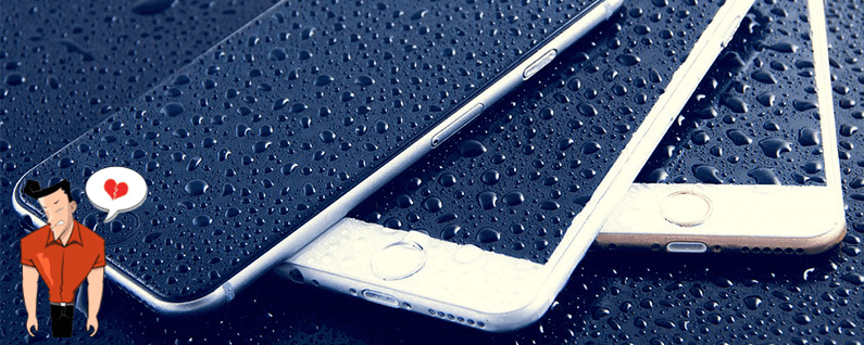 como salvar os dados do iphone quando ele é danificado pela água
