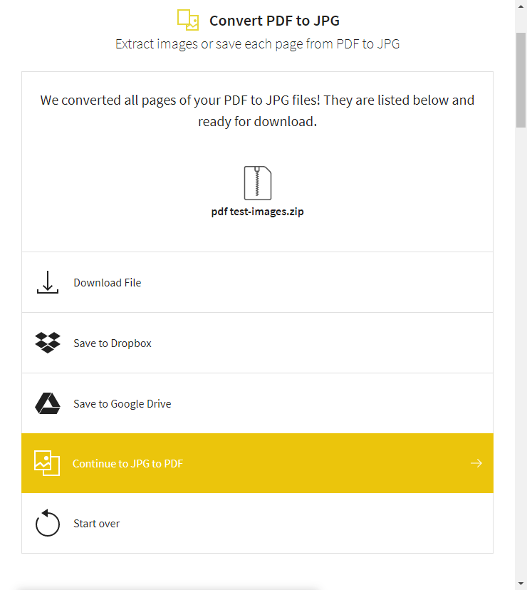 converter pdf para jpg no smallpdf