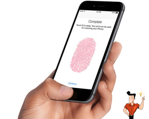 por que meu iphone touch id está tão lento