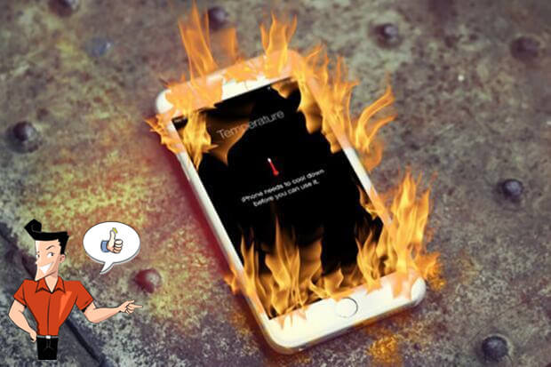 superaquecimento do iphone