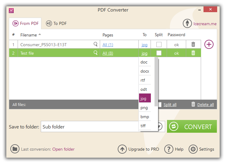 como converter pdf para jpg com icecream pdf converter no windows 10