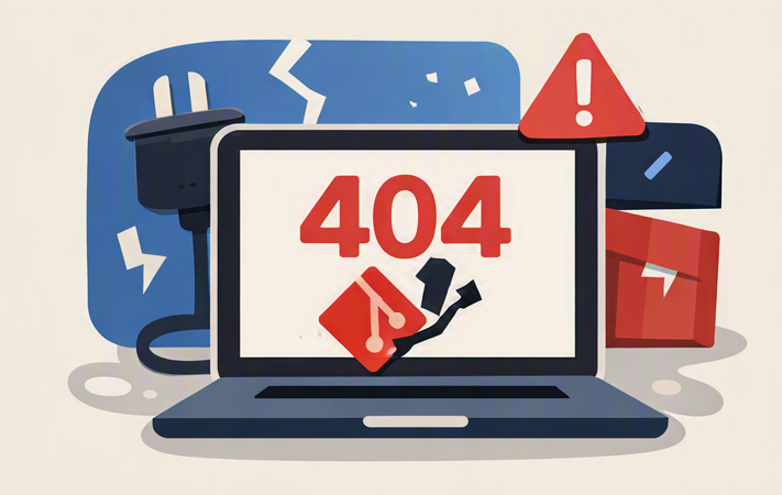 arquivo do git está ausente