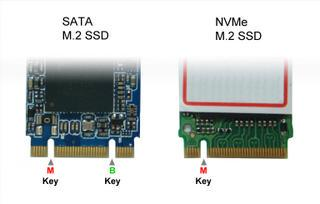 M.2 SATA vs. M.2 NVMe