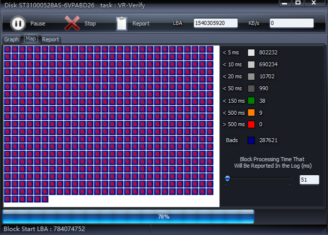 reparar com HDD SCAN