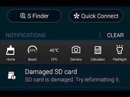 cartão sd danificado, como resolver no celular