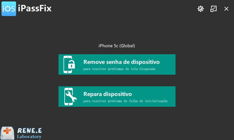 início de iPassFix