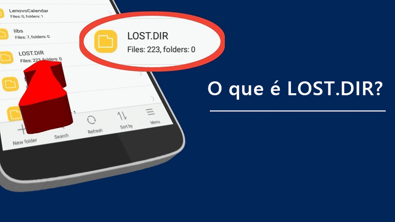 o que é lost.dir