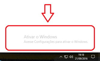 ativar windows 10 pro