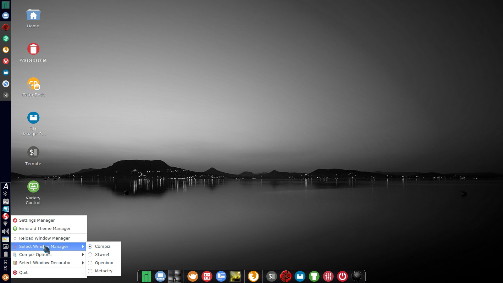Utilize ambiente de desktop leve