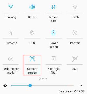 ativar capture screen