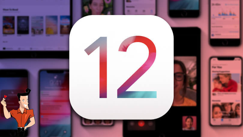 Atualização do iOS 12